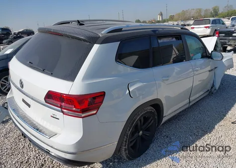 2019 Volkswagen Atlas 3.6L V6 Sel R-Line from USA, damaged, VIN 1V2RR2CAXKC598319